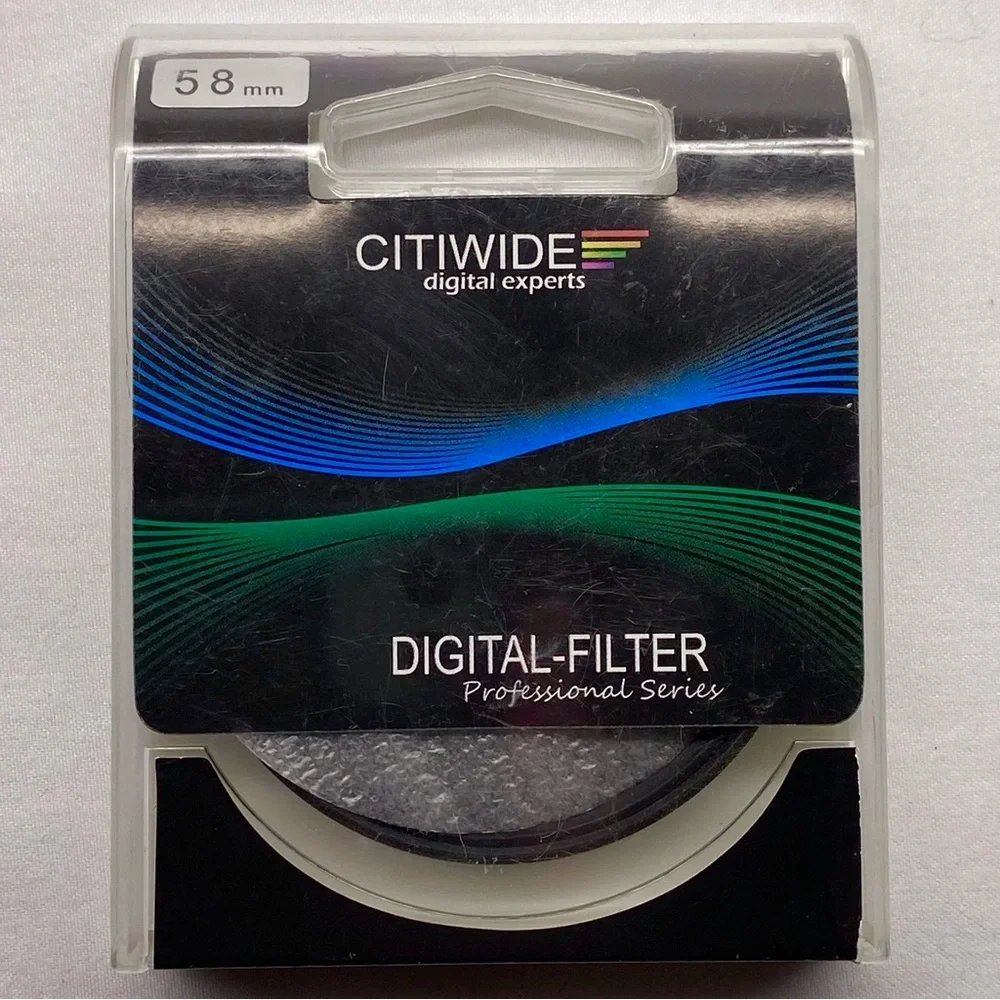 2 Digital Filters For 58 mm Lens Camera (Lot Of Two)